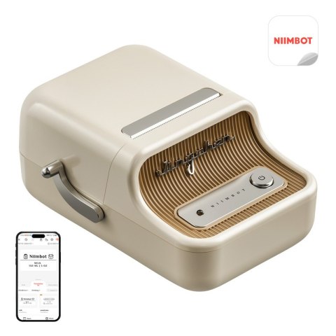 Drukarka etykiet NIIMBOT B21 Pro termiczna BT (kremowa)