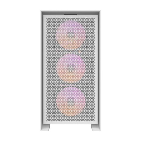 Obudowa komputerowa DARKFLASH DRX70 Mesh + 4 wentylatory RGB (biała)
