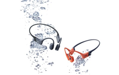 Słuchawki bezprzewodowe kostne Shokz OpenSwim Pro szare