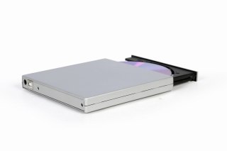 GEMBIRD ZEWNĘTRZNA NAGRYWARKA DVD 8X, CD 24X USB 2.0 SREBRNA