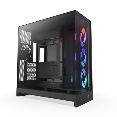 NZXT OBUDOWA H9 FLOW RGB MIDI TOWER Z OKNEM CZARNA
