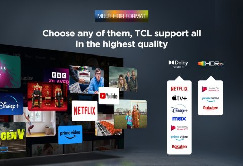 Telewizor TCL 43P7K QLED 40" 4K Ultra HD Google TV Dolby Atmos DVB-T2 Metaliczny