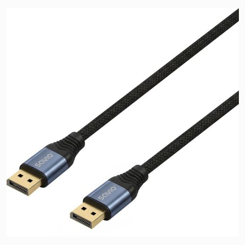 Kabel DisplayPort 2.1 Savio CL-210 2m