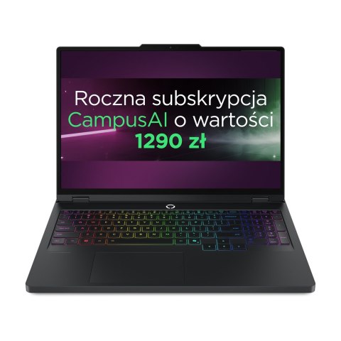 Lenovo Legion Pro 5 16AFR10 Ryzen 9 9955HX 16.0"WQXGA OLED 165Hz 500nits 32GB DDR5 5600 SSD1TB GeForce RTX 5070 8GB Cam 5.0MP 80