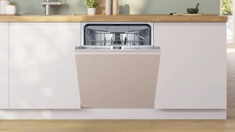 Zmywarka do zabudowy BOSCH SMV4ECX23E 60 cm, EfficientDry automatyczne otwieranie drzwi, Silence Pro cicha zmywarka 40 dB, HalfL