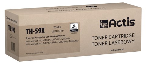 Actis TH-59X Toner (zamiennik HP CF259X; Supreme; 10000 stron; czarny) z chipem monitorującym poziom tonera. Zalecamy wyłączenie