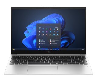 HP 250R G10 Core 5 120U 15.6"FHD 250nits AG 16GB DDR5 5200 SSD512 Iris Xe Cam1080p 41Wh W11Pro Turbo Silver 3Y OnSite