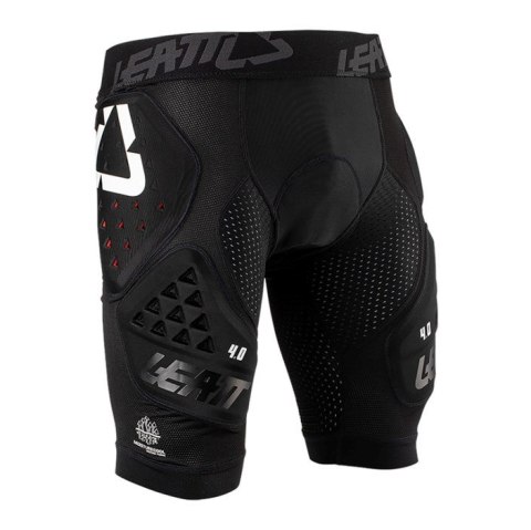Spodenki z ochraniaczem LEATT Impact Shorts 3DF 4.0 rozmiar L, czarne
