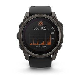 Zegarek Garmin Fenix 8 Solar Sapphire, 51mm Black