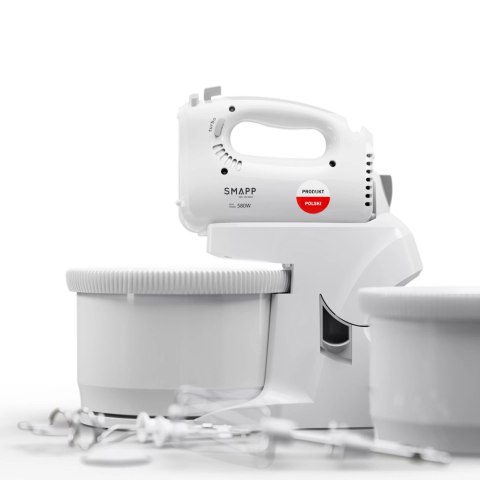 Smapp robot 451.66 z dwoma misami biały