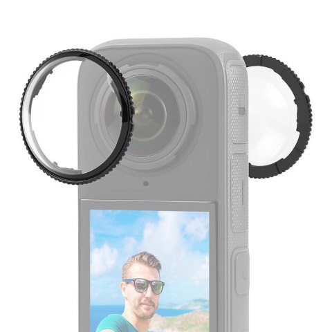 Osłona obiektywu PULUZ Insta360 X4 szkło optyczne