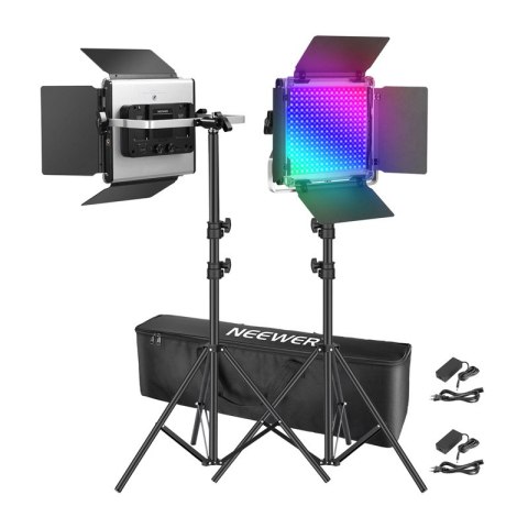 Panel LED NEEWER 660 PRO II RGB zestaw 2 szt.