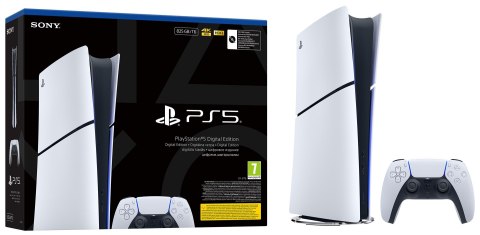 Konsola SONY PS5 Digital 825GB + 2 kontrolery DS5