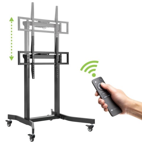 TECHLY STOJAK MOBILNY TV 55-100" DO 120KG ELEKTRYC