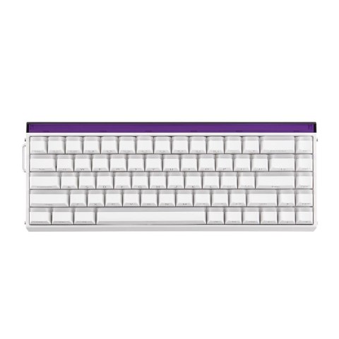 Klawiatura gasket HERO68HE WHITE LIGHT HOUSE Jade King switch RGB AULA
