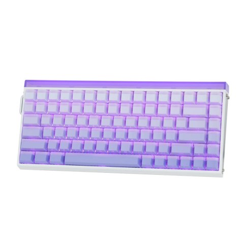 Klawiatura gasket HERO84 HE White+Purple+Gradient+LIGHT JadeKing switch RGB AULA