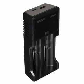 XTAR ŁADOWARKA DO AKUMULATORÓW CYLINDRYCZNYCH LI-ION / NI-MH / NI-CD 18650 VC2SL