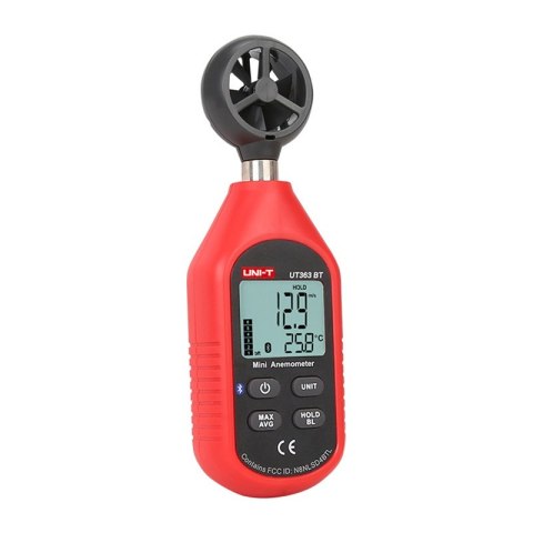 Mini anemometr Uni-T UT363BT