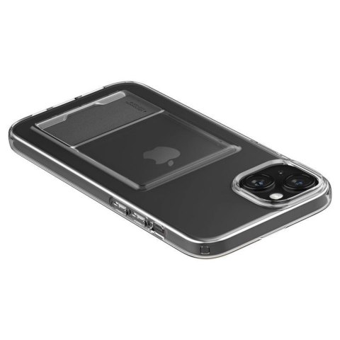 Etui pokrowiec na iPhone 15 Plus Crystal Slot - przezroczysty