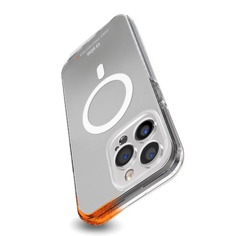 Etui pokrowiec do iPhone 14 Pro D3O MagSafe - przezroczysty