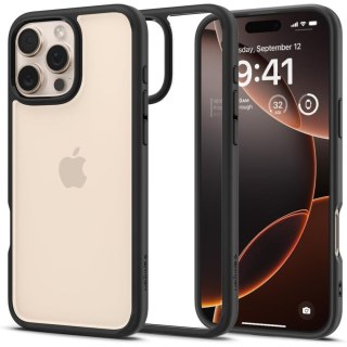 Etui pokrowiec na iPhone 16 Pro Max Ultra Hybrid - czarny mat