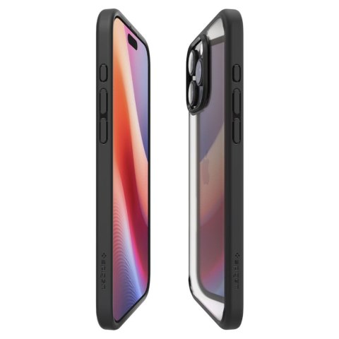 Etui pokrowiec na iPhone 16 Pro Max Ultra Hybrid - czarny mat