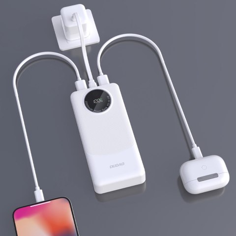 Powerbank K12Pro 20000mAh USB-A USB-C PD 22.5W - biały