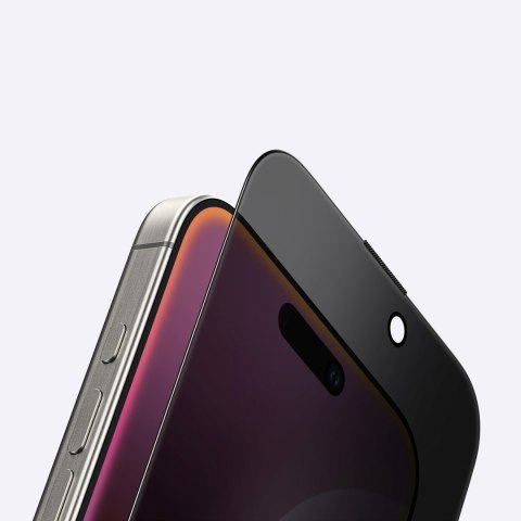Szkło hartowane prywatyzujące do iPhone 16 Titan Privacy Glass