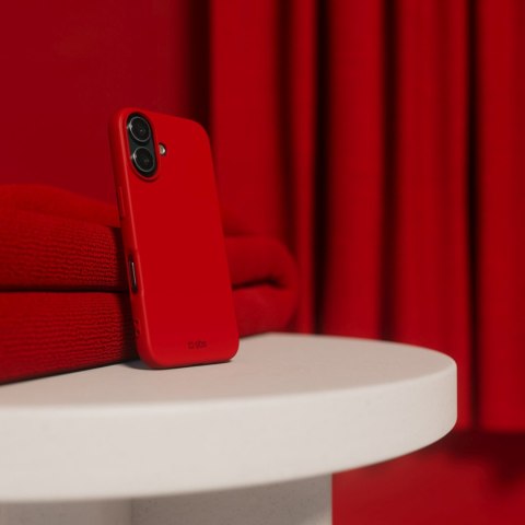 Etui pokrowiec case na iPhone 16 Instinct - czerwony