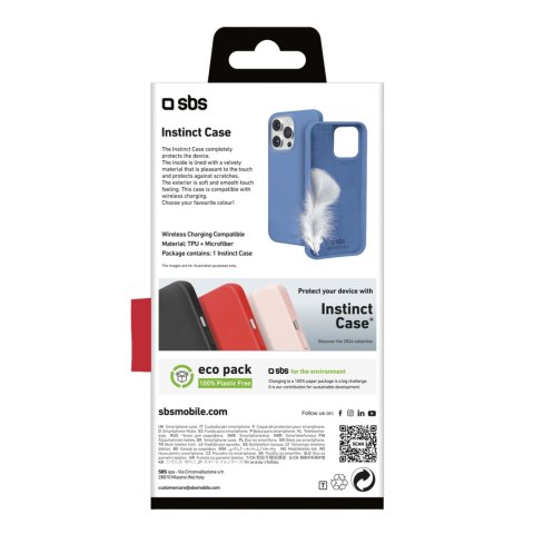 Etui pokrowiec case na iPhone 16 Pro Instinct - niebieski