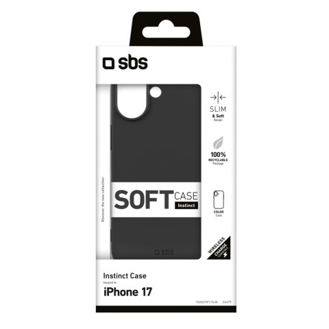 Etui pokrowiec case na iPhone 17 Instinct - czarny