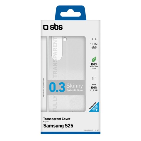 Etui pokrowiec na Samsung Galaxy S25 Skinny Cover - przezroczysty
