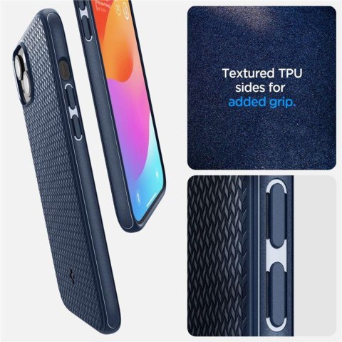 Etui pokrowiec na iPhone 15 Plus Mag Armor z MagSafe - niebieski