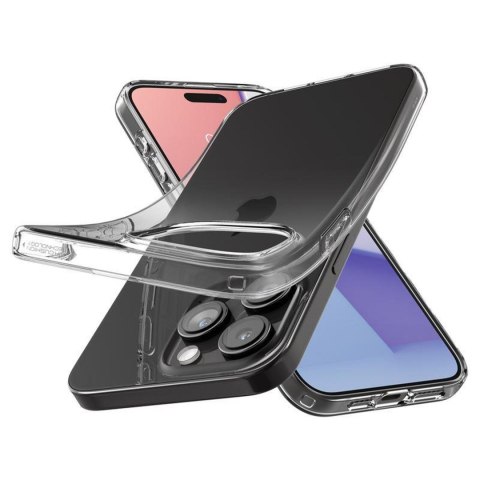 Etui pokrowiec na iPhone 15 Pro Crystal Flex - przezroczysty