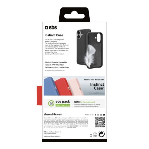 Etui pokrowiec na iPhone 16 Plus Instinct - czarny
