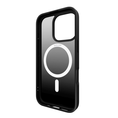 Etui silikonowe do iPhone 16 Pro Max Gradient MagSafe - czarne