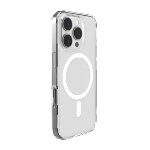 Etui silikonowe do iPhone 16 Pro Max Mag MagSafe - przezroczyste