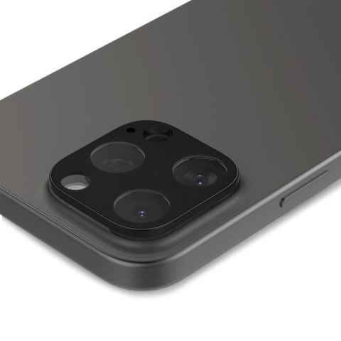 Osłona aparatu na iPhone 14 Pro / Pro Max / 15 Pro / Pro Max / 16 Pro / Pro Max czarna - 2 szt.