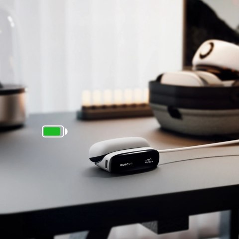 Stacja dokująca i powerbank 2w1 do baterii B100 - biała