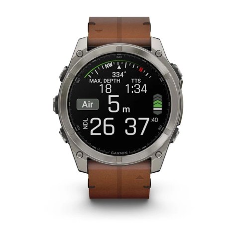 Zegarek sportowy Garmin Fenix 8 Amoled 51mm Sapphire Graphite Carbongrey
