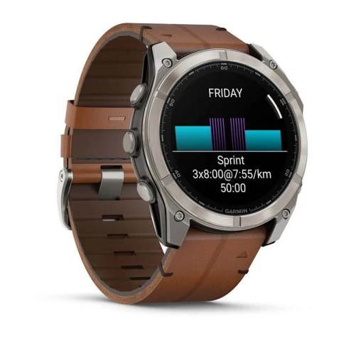 Zegarek sportowy Garmin Fenix 8 Amoled 51mm Sapphire Graphite Carbongrey