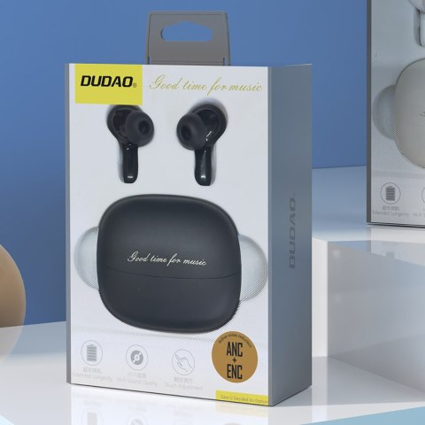 Słuchawki bezprzewodowe U21 TWS ANC ENC Bluetooth - czarne