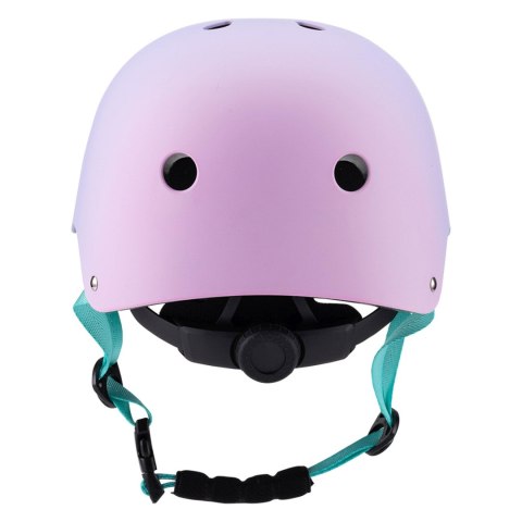 Kask rowerowy BMX hulajnoga 48-52 cm - gradient różowy