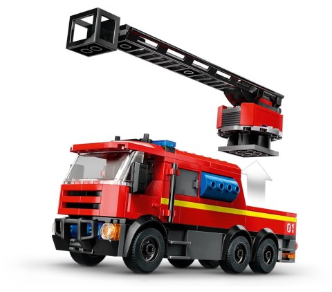 LEGO City 60414 - Remiza strażacka z wozem strażackim (OUTLET)