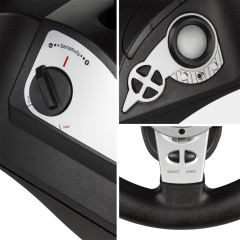 NANORS KIEROWNICA PS4/PS3/XBOX ONE/XBOX360/PC(X-INPUT/D-INPUT)/SWTICH/ANDROID 8IN RS700 (OUTLET)