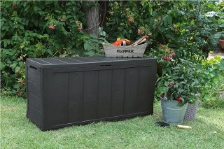 Skrzynia ogrodowa SHERWOOD STORAGE BOX 270 L KETER (OUTLET)