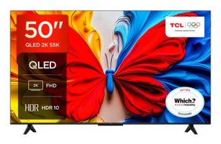Telewizor TCL 50V5C QLED 50'' Full HD Android TV Dolby Audio DVB-S2 Czarny (WYPRZEDAŻ)