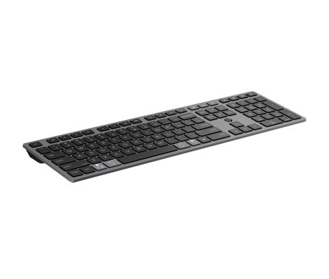 Klawiatura HP 720 Multi-Device Rechargeable Wireless Keyboard Nightfall Black bezprzewodowa czarna 9T5B1AA