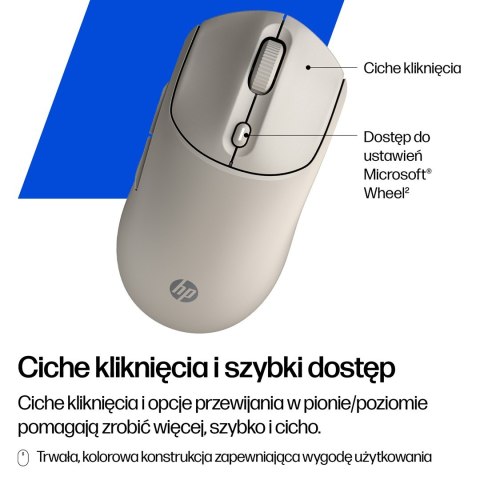 Mysz HP 400 Quiet Blue Wireless Mouse bezprzewodowa niebieska AZ7B4AA
