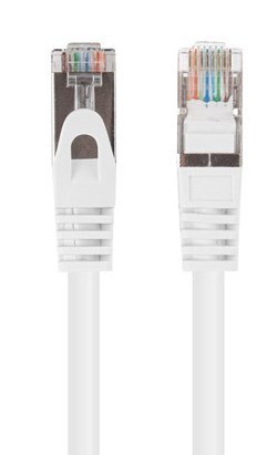 PATCHCORD KAT.6 UTP 3M BIAŁY FLUKE PASSED LANBERG 10-PACK